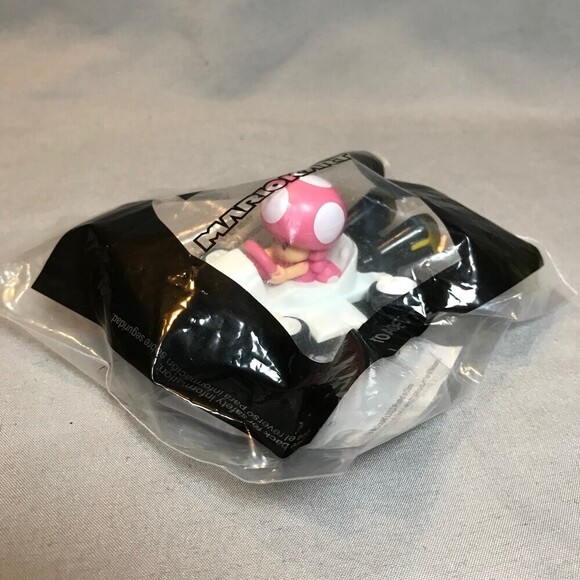 McDonald's Other - McDonald’s Super Mario Cart Mushroom Cart Mini Figure